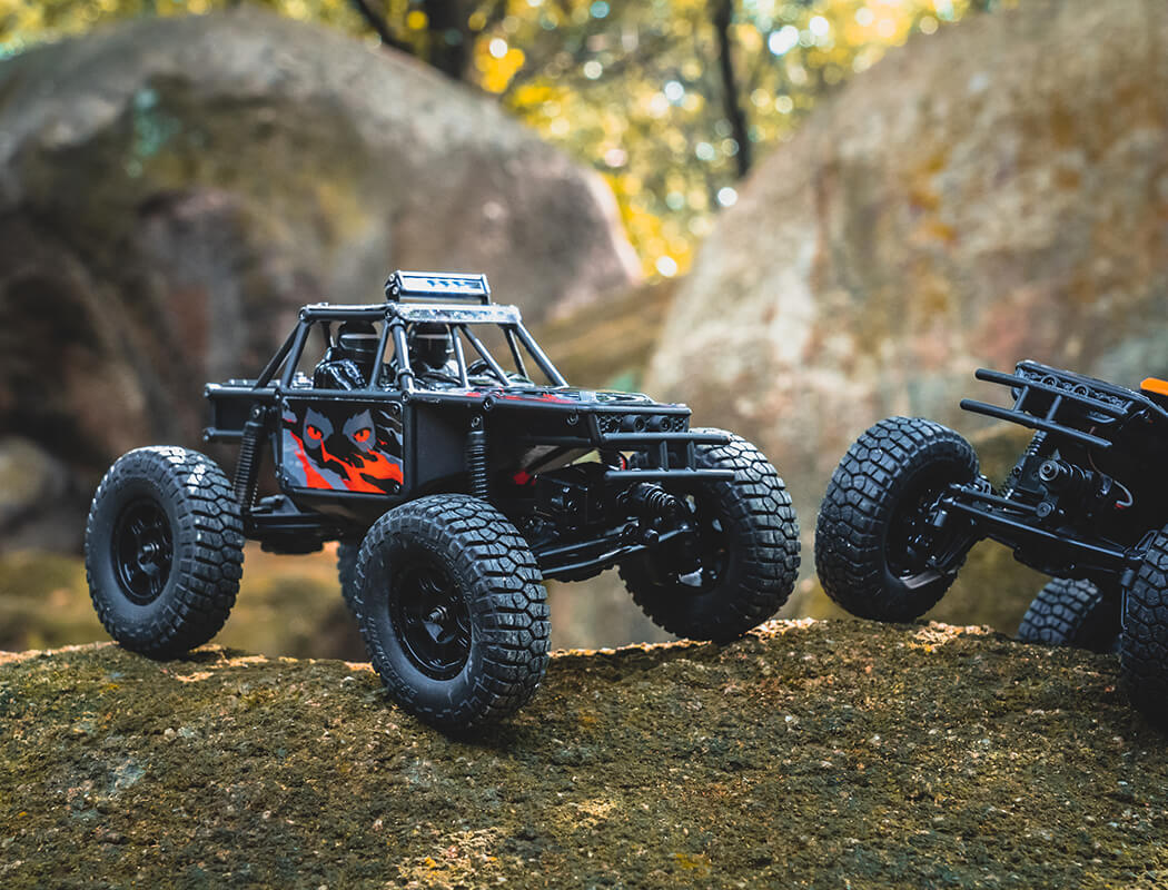 FMS FCX24 1/24TH LEMUR SCALER RTR - RED