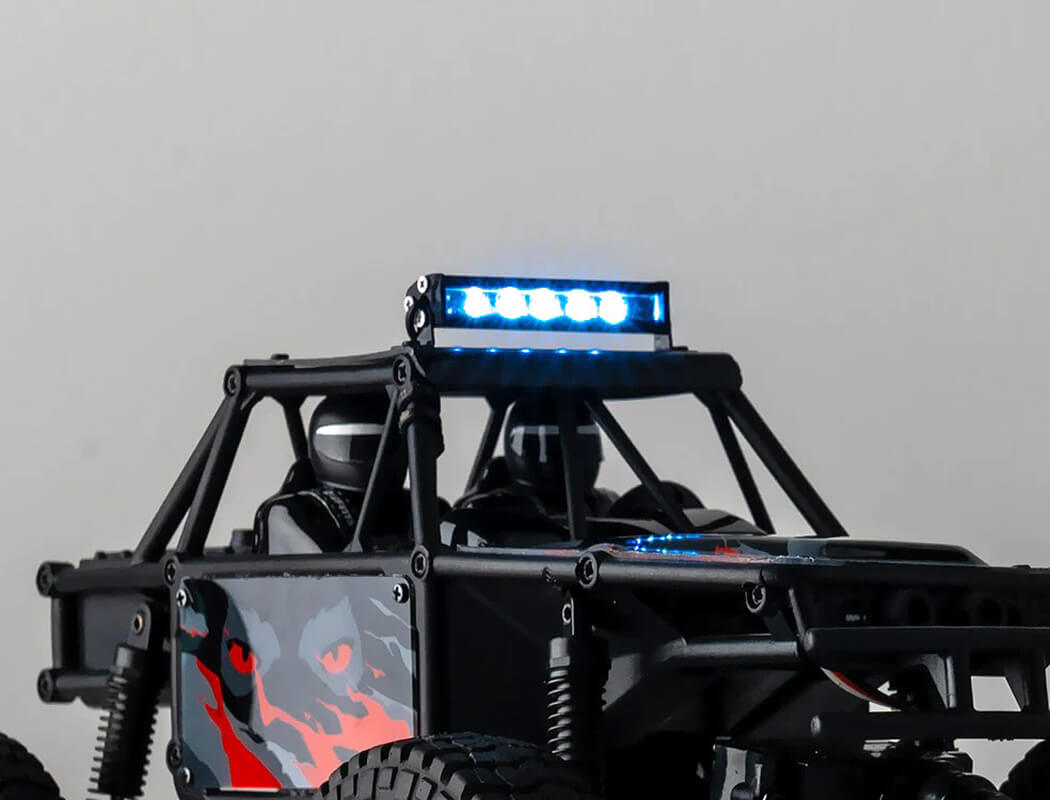 FMS FCX24 1/24TH LEMUR SCALER RTR - RED