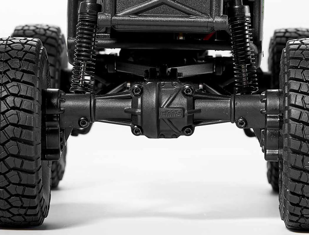 FMS FCX24 1/24TH LEMUR SCALER RTR - RED