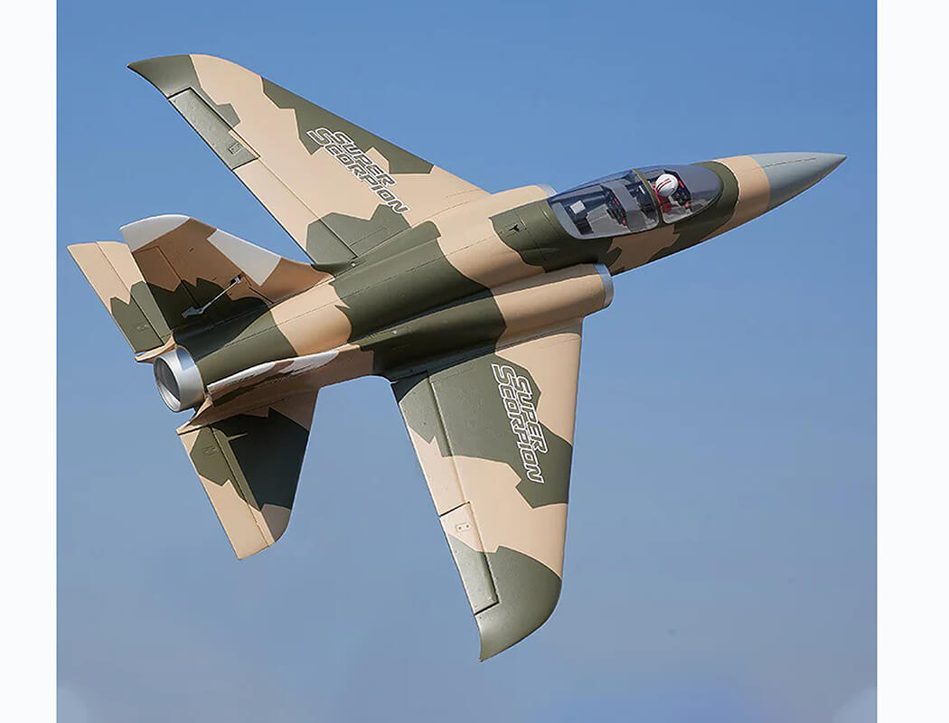 FMS 90MM EDF SUPER SCORPION PNP V2 8S JET - CAMO