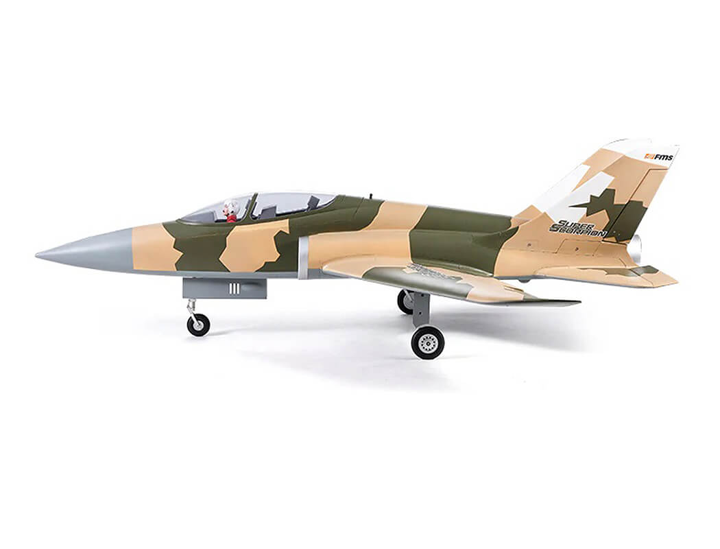 FMS 90MM EDF SUPER SCORPION PNP V2 8S JET - CAMO