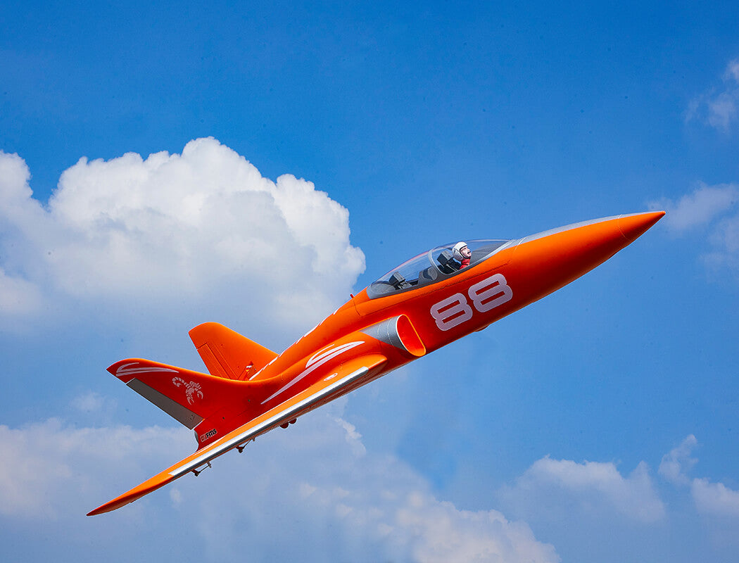 FMS 90MM EDF SUPER SCORPION PNP V2 6S JET - ORANGE