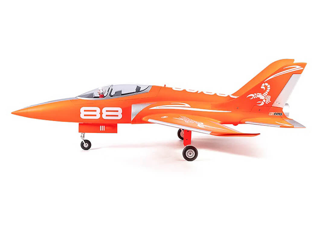 FMS 90MM EDF SUPER SCORPION PNP V2 8S JET - ORANGE