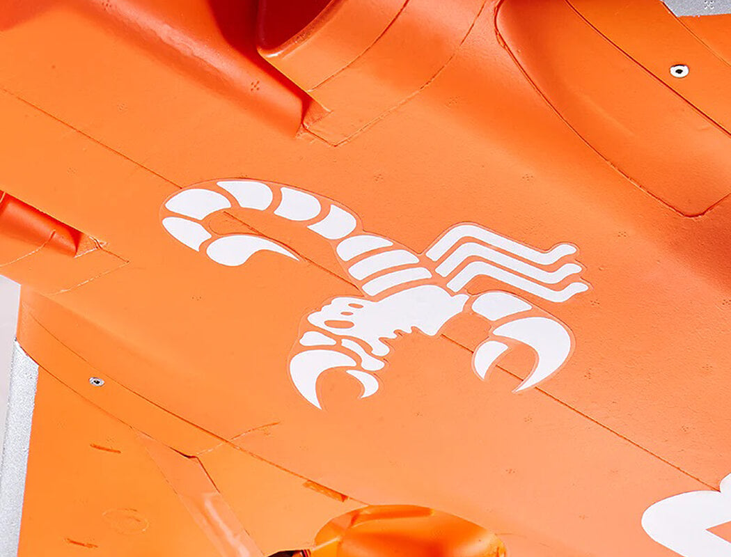 FMS 90MM EDF SUPER SCORPION PNP V2 6S JET - ORANGE