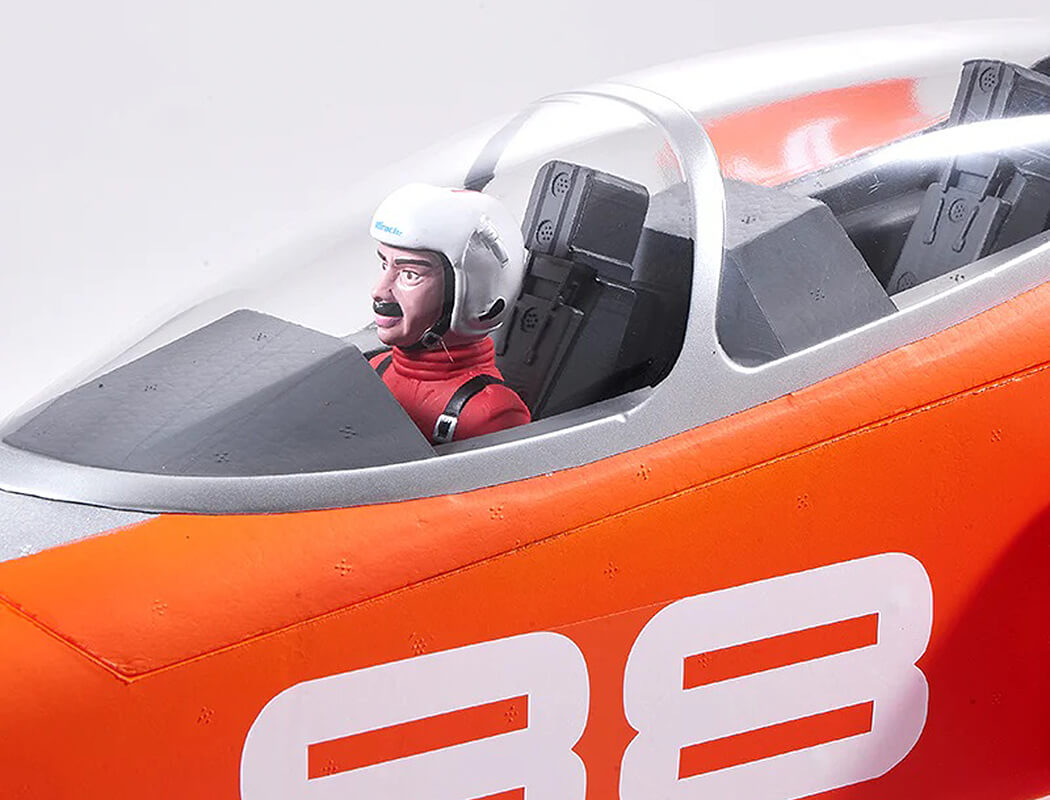 FMS 90MM EDF SUPER SCORPION PNP V2 8S JET - ORANGE