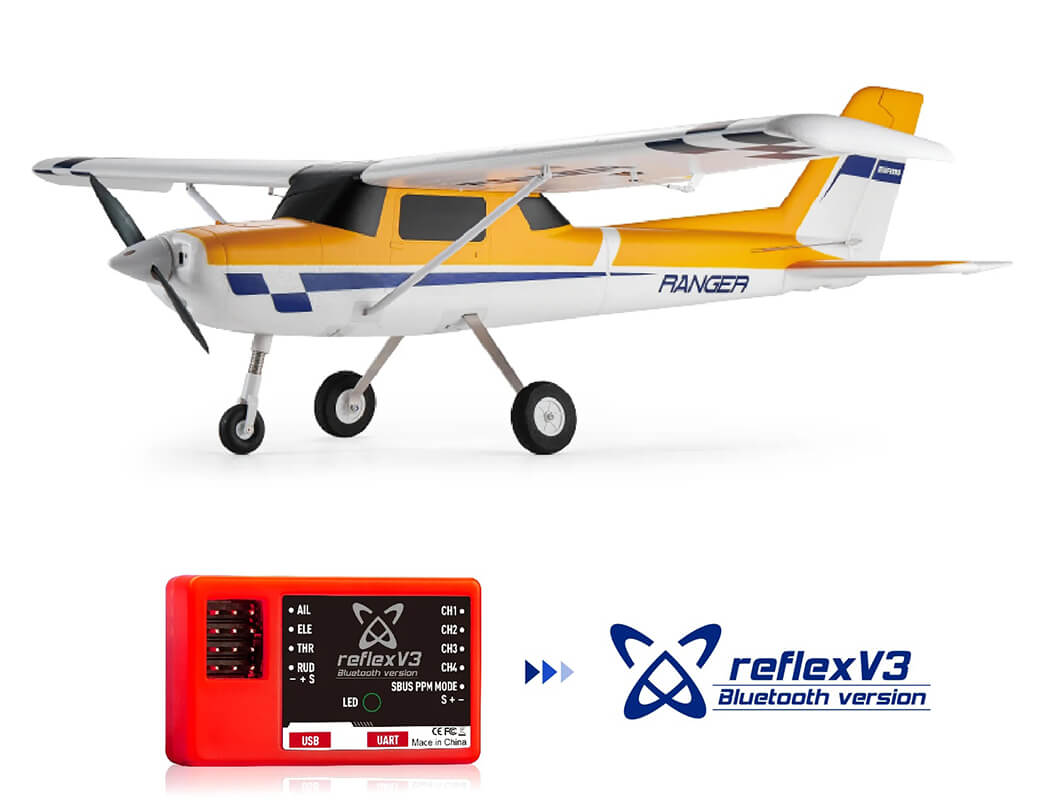 FMS 1220MM RANGER EP RTR YELLOW WITH REFLEX V3