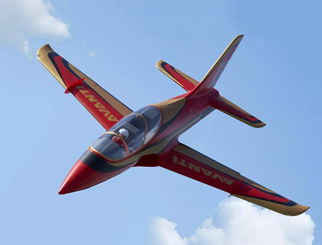 FMS 90MM EDF AVANTI PNP RED 18TH ANNIVERSARY EDITION