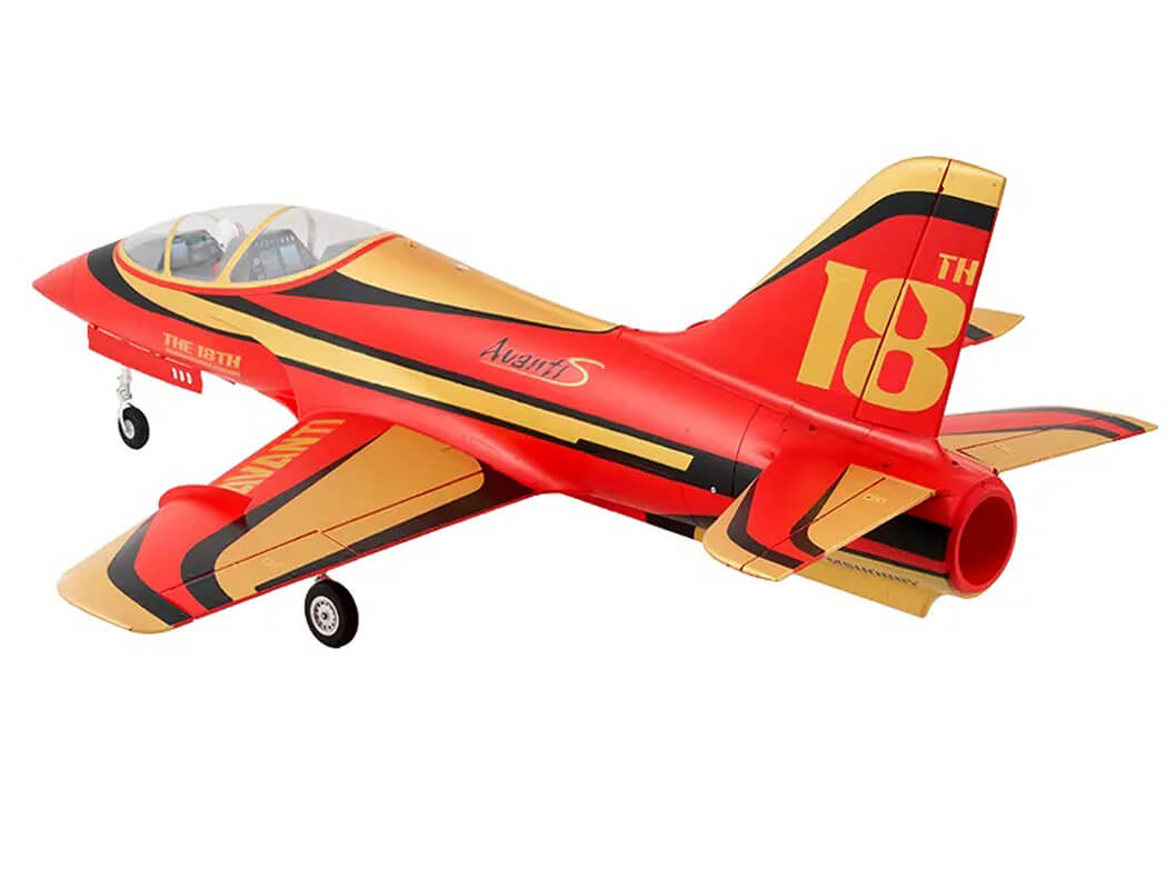 FMS 90MM EDF AVANTI PNP RED 18TH ANNIVERSARY EDITION