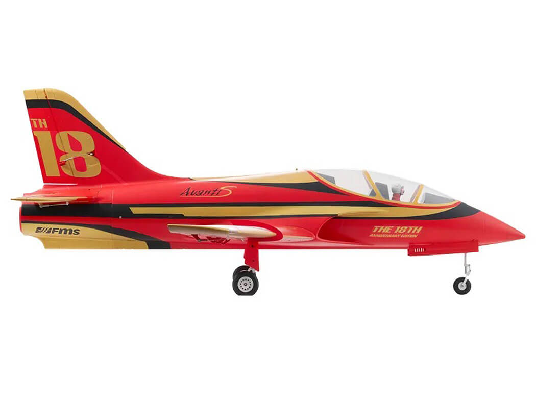 FMS 90MM EDF AVANTI PNP RED 18TH ANNIVERSARY EDITION
