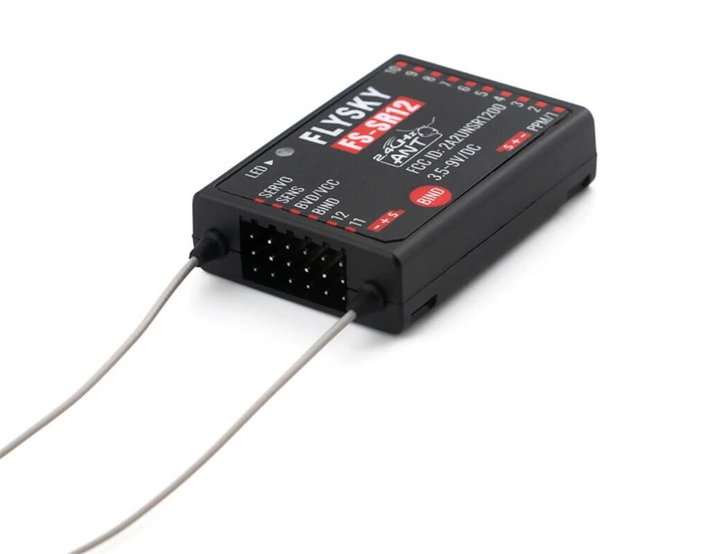 FLYSKY FS-SR12 12CH 2.4GHZRECEIVER Due early July