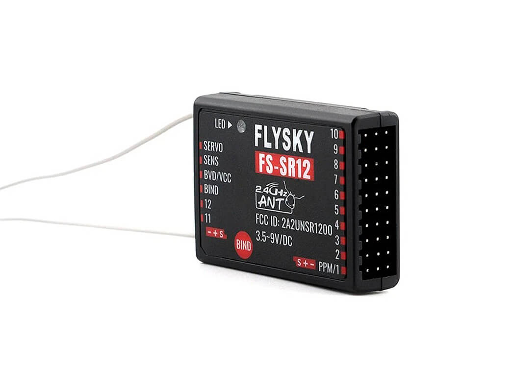 FLYSKY FS-SR12 12CH 2.4GHZRECEIVER Due early July
