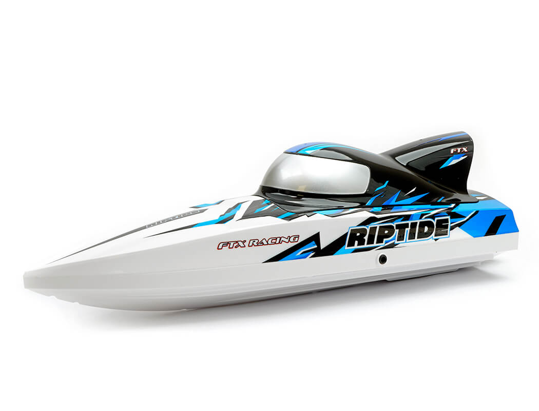 FTX RIPTIDE TURBOJET BRUSHLESS R/C SPEED BOAT 41CM - BLUE