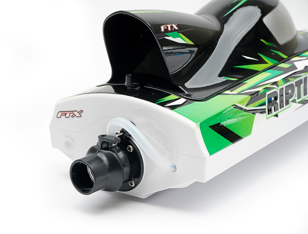 FTX RIPTIDE TURBOJET BRUSHLESS R/C SPEED BOAT 41CM - GREEN