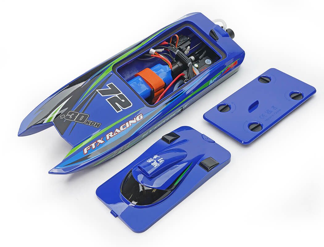 FTX HYDROCAT BRUSHLESS 3S R/C TURBOJET SPEEDBOAT 40CM - BLUE