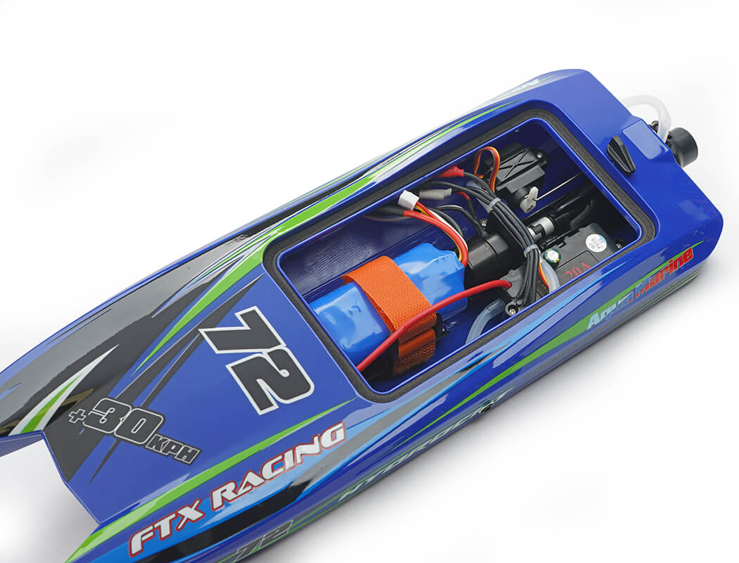 FTX HYDROCAT BRUSHLESS 3S R/C TURBOJET SPEEDBOAT 40CM - BLUE