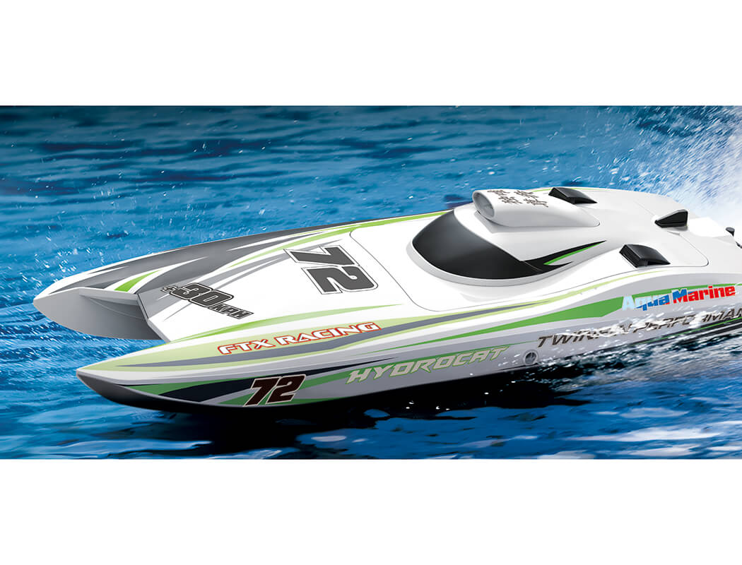 FTX HYDROCAT BRUSHLESS 3S R/C TURBOJET SPEEDBOAT 40CM - WHITE