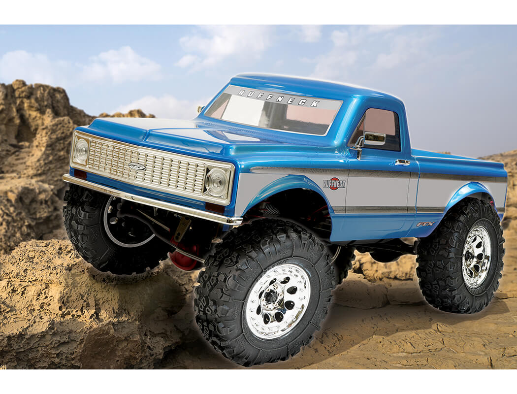 FTX RUFFNECK 1/10 BRUSHLESS 4WD TRAIL RTR - BLUE