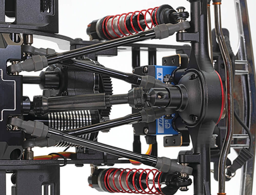 FTX RUFFNECK 1/10 BRUSHLESS 4WD TRAIL RTR -ORANGE