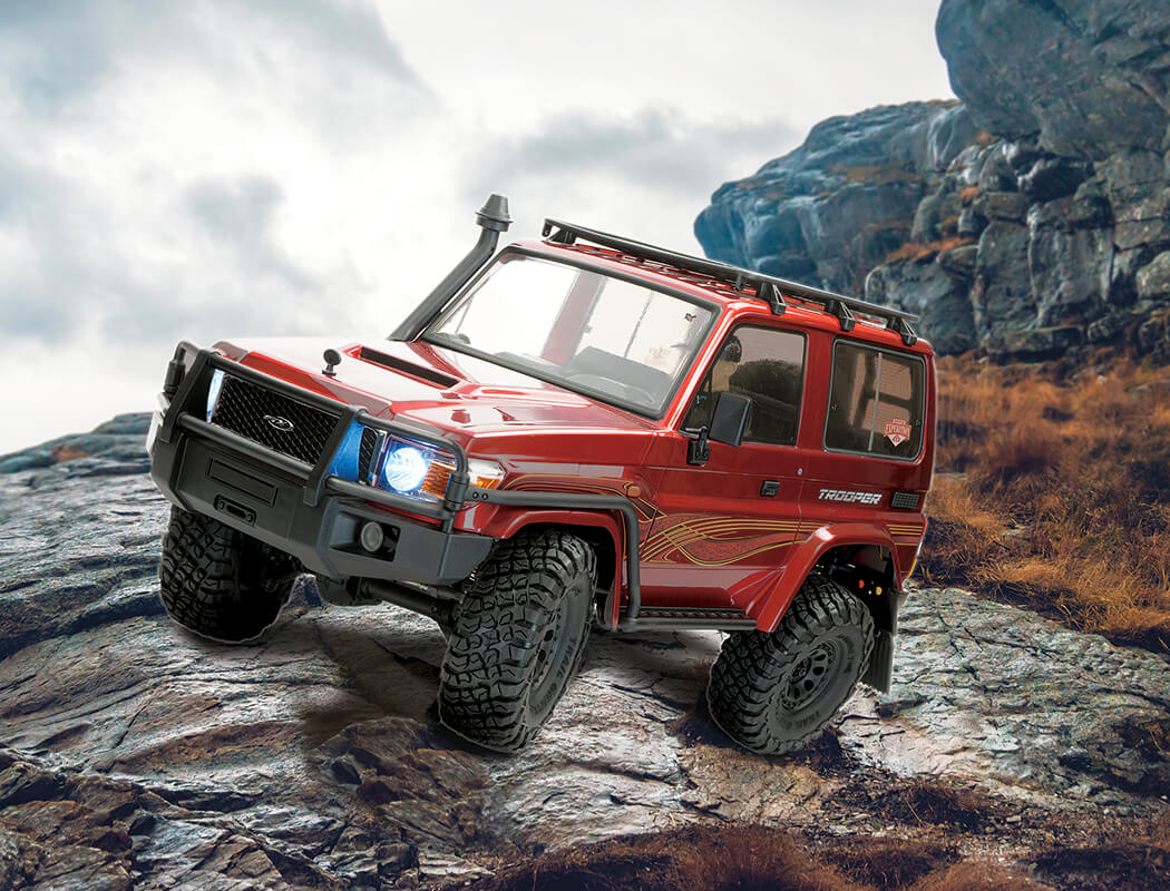 FTX OUTBACK TROOPER 4X4 RTR 1:10 TRAIL CRAWLER - RED