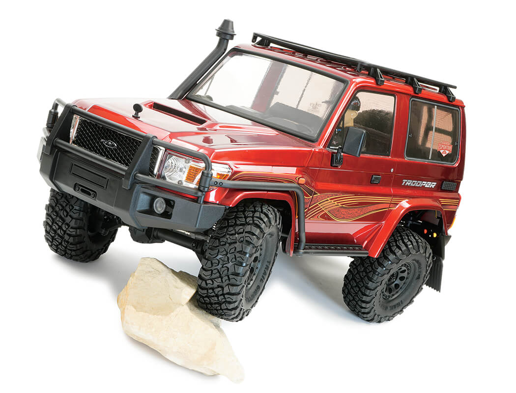 FTX OUTBACK TROOPER 4X4 RTR 1:10 TRAIL CRAWLER - RED