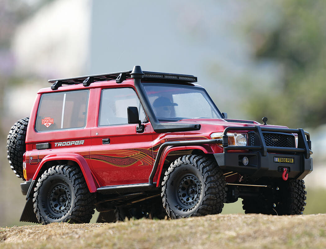 FTX OUTBACK TROOPER 4X4 RTR 1:10 TRAIL CRAWLER - RED