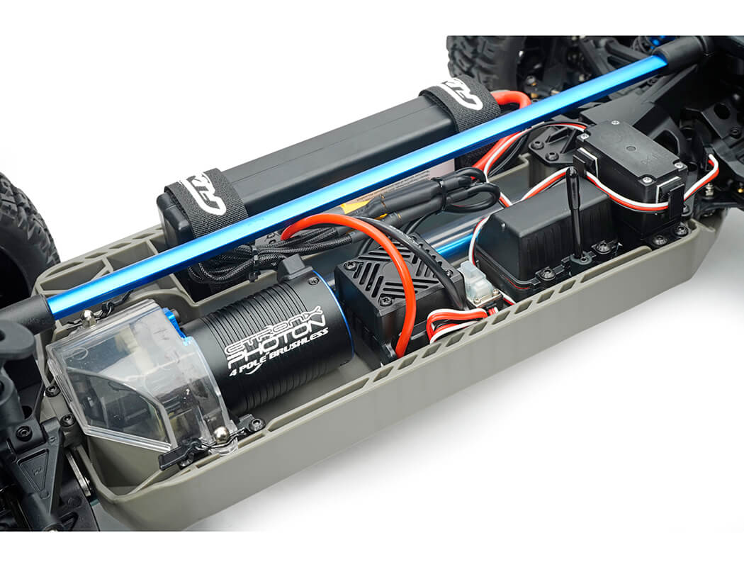 FTX APACHE 2.0 1/10 BRUSHLESS TROPHY TRUCK RTR - BLUE