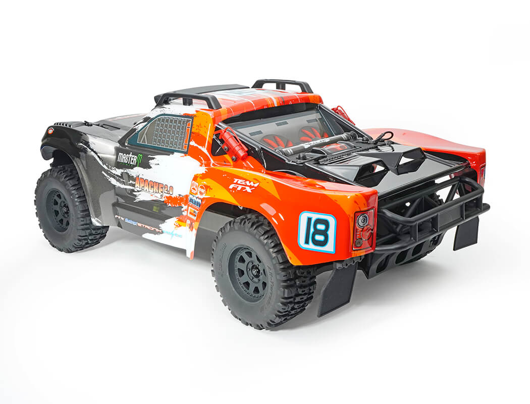 FTX APACHE 2.0 1/10 BRUSHLESS TROPHY TRUCK RTR - RED