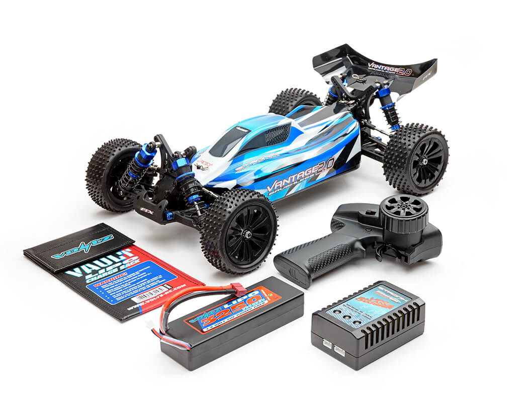 FTX VANTAGE 2.0 1/10 BRUSHLESS BUGGY 4WD RTR WITH LIPO BATTERY & CHARGER