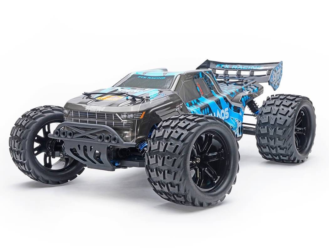 FTX KHAOS 1/10 BRUSHLESS 4WD TRUGGY RTR WITH 3S LIPO AND CHARGER - BLUE