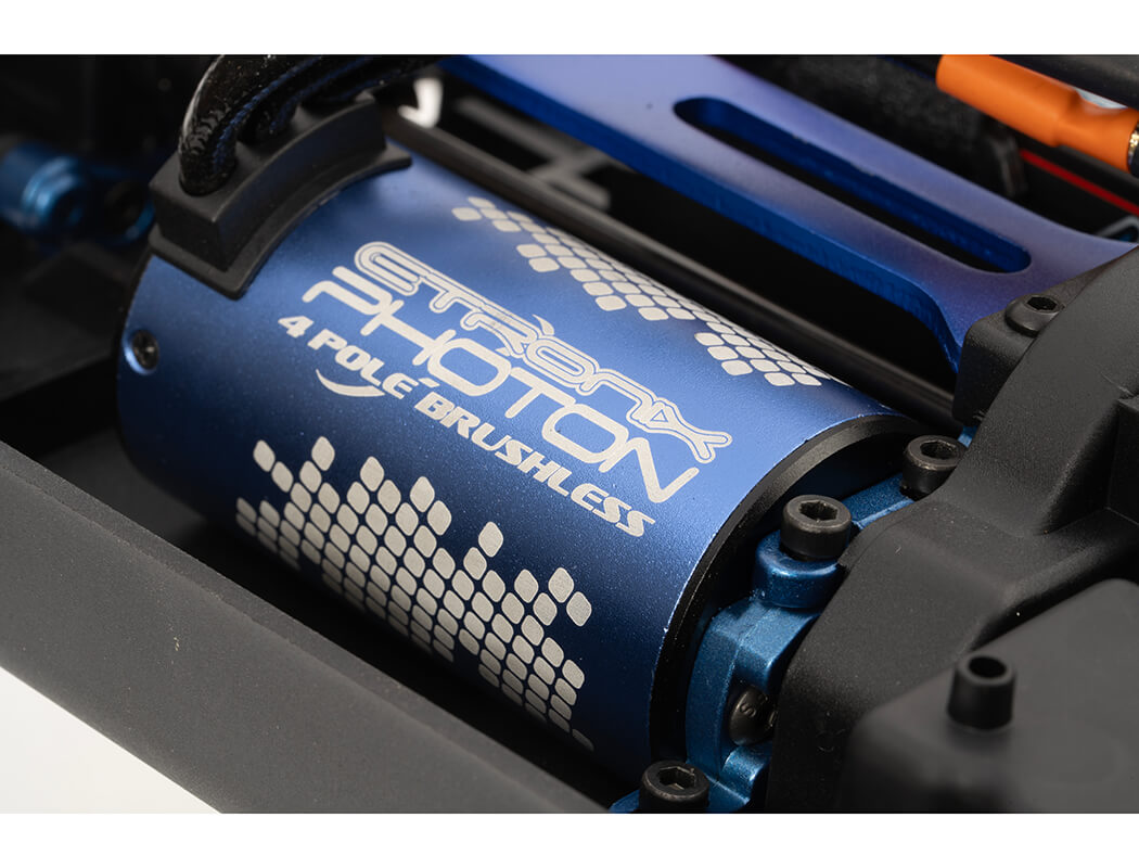 FTX KHAOS 1/10 BRUSHLESS 4WD TRUGGY RTR WITH 3S LIPO AND CHARGER - BLUE