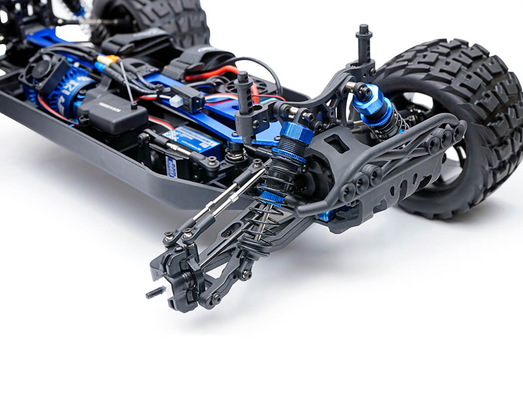 FTX KHAOS 1/10 BRUSHLESS 4WD TRUGGY RTR WITH 3S LIPO AND CHARGER - BLUE