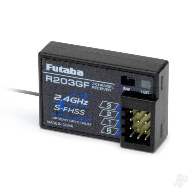 Futaba 3PRKA 3 Channel 2.4Ghz Radio (P-CB3PR/2-4G) DAMAGED BOX & FOAM INNER