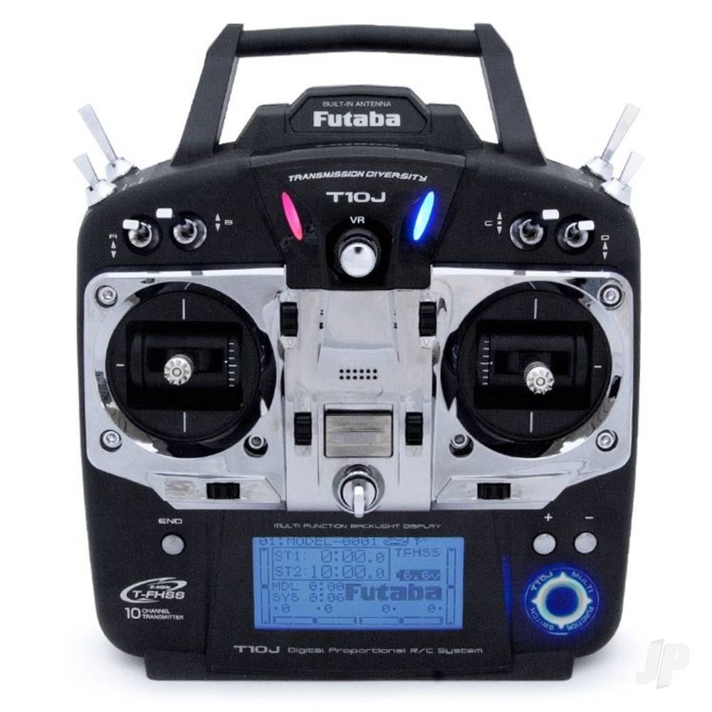 Futaba 10J 10-Channel Air Radio with R3008SB Rx - Mode 2