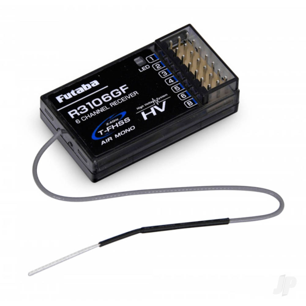 Futaba T6L Sport 2.4G T-FHSS and R3106GF Receiver