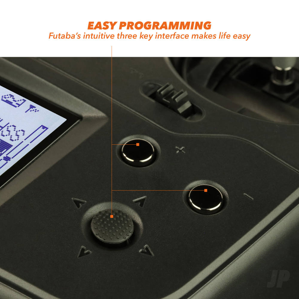 Futaba T6K 8-Channel Air Radio with R3008SB Rx Mode 1