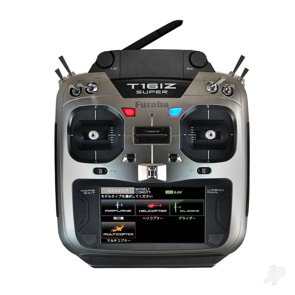 Futaba 16IZ Super 18-Channel Air Radio with R7208SB Rx - Multi-mode