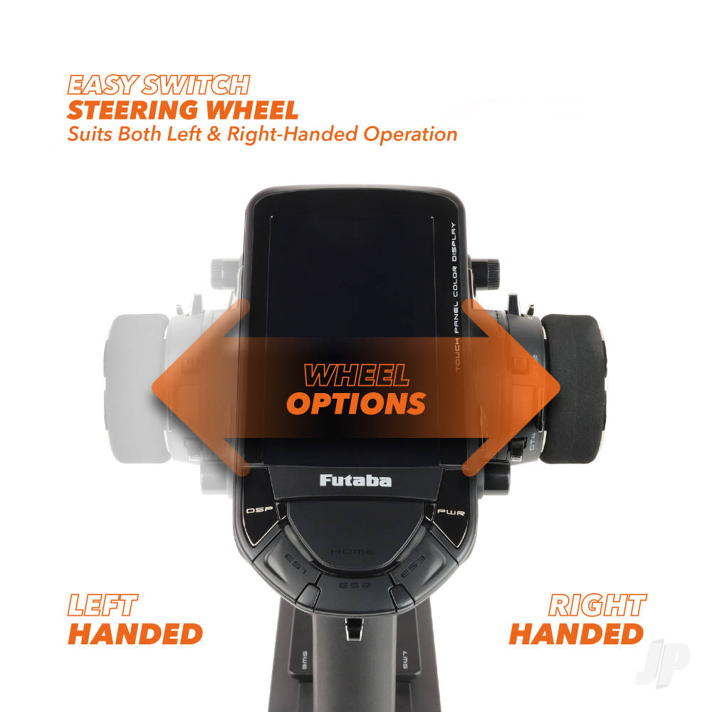 Futaba T10PX 10-Channel Surface Radio with 3x R404SBSE Rx