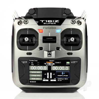 Futaba T16IZS 16-Channel 2.4GHz (Mode 2) (Multi-Mode) Super Transmitter Only