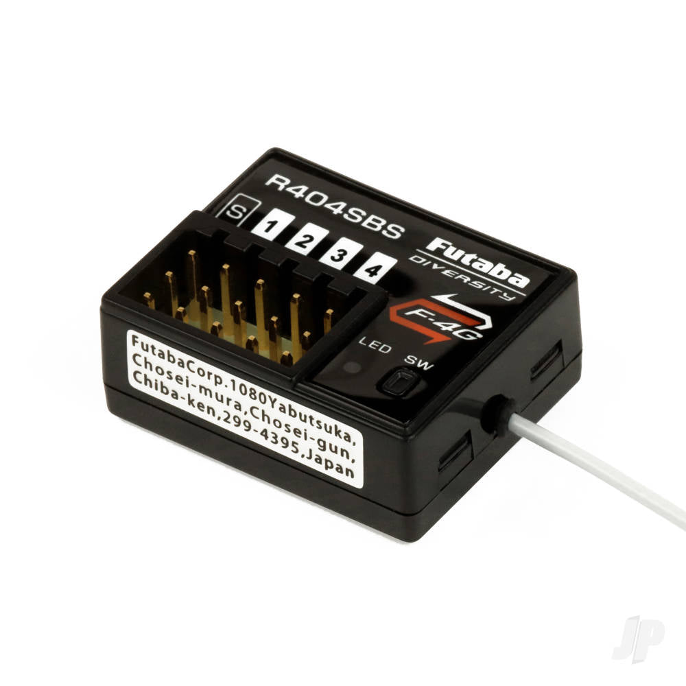 Futaba T6PV 6-Channel Surface Radio with R404SBS Rx