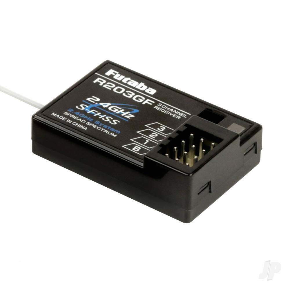 Futaba T3PV 3-Channel Surface Radio with R203GF and R304SB Rx