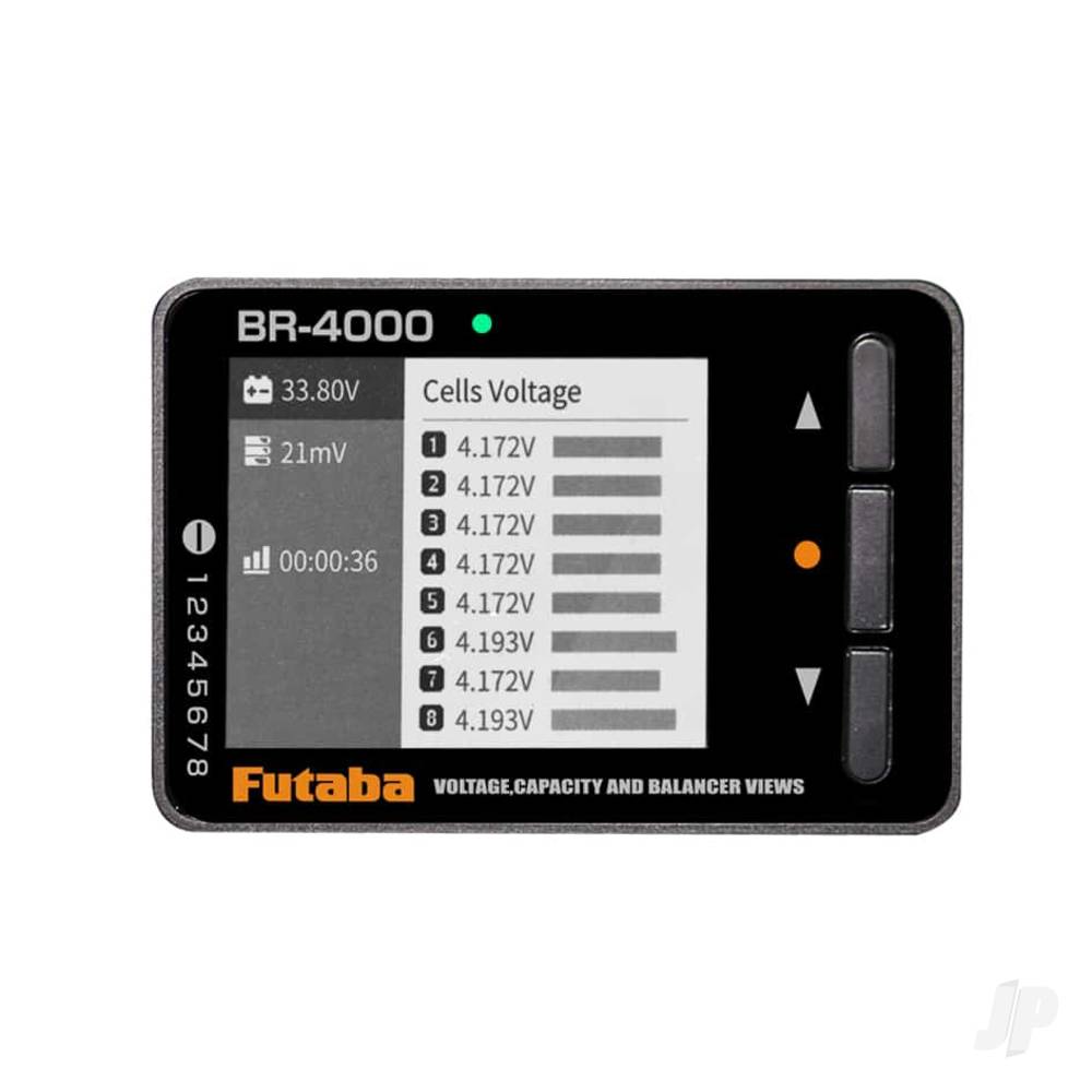 Futaba BR-4000 Battery Checker 1-8 Cells