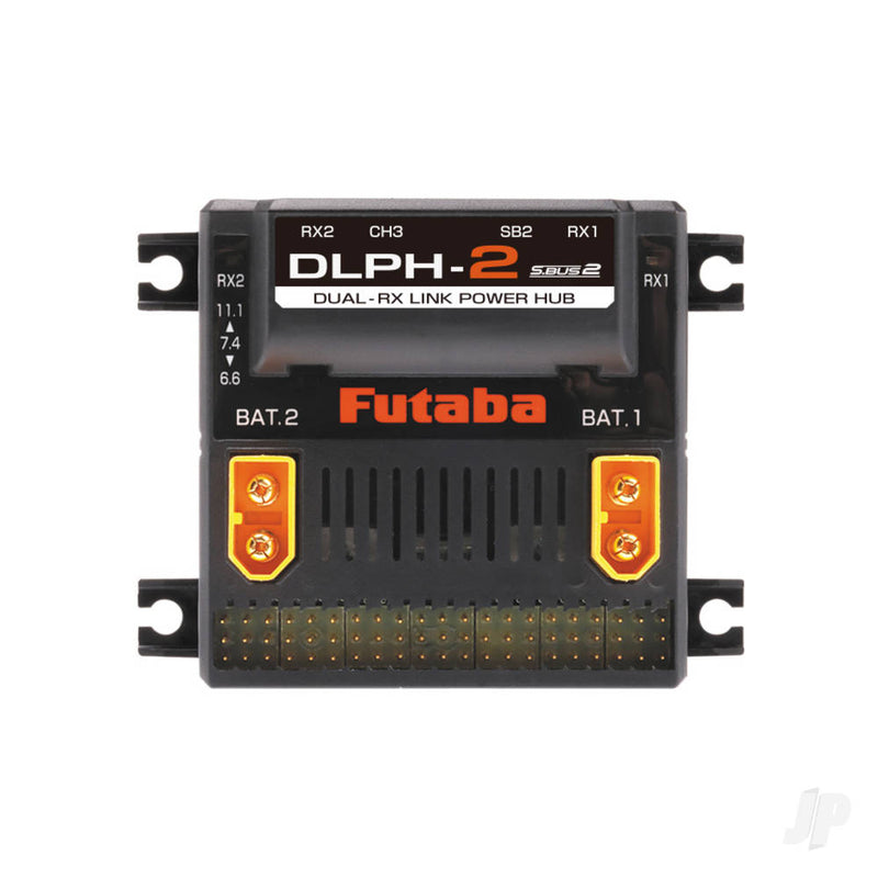 Futaba DLPH-2 Intelligent Power Hub (Dual Rx Dual Battery Gyro Capable)