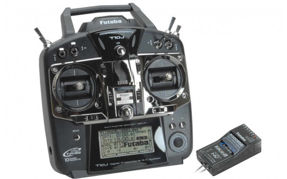Futaba 10J 10-Channel Air Radio with R3008SB Rx - Mode 2