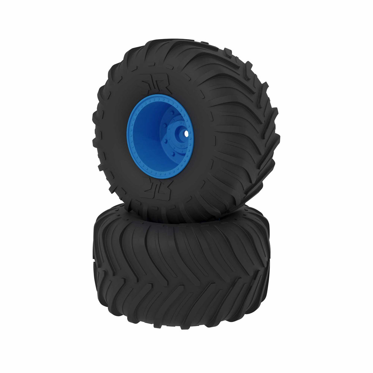 ARRMA dBoots Chevron MT Tire Set Glued Blue
