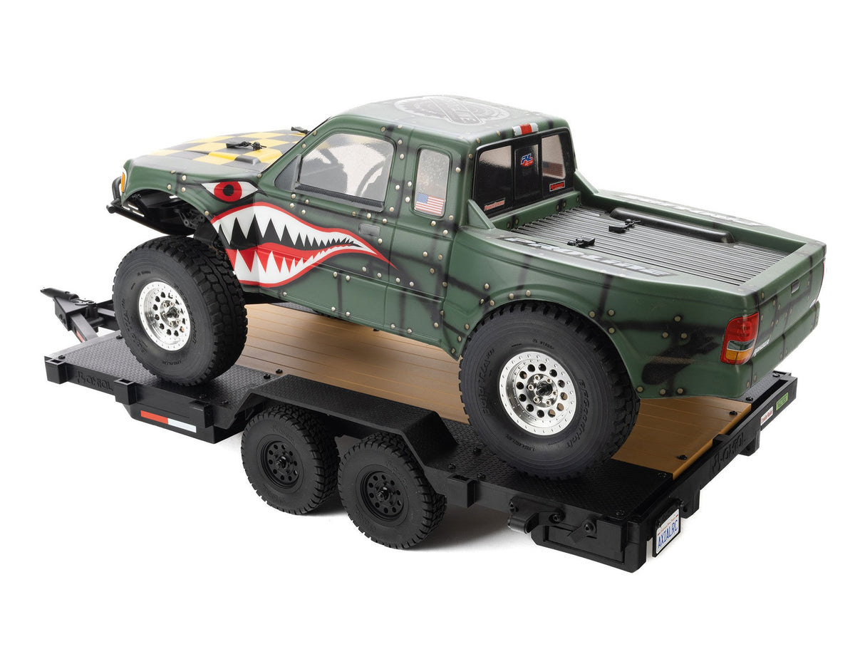 Axial 1/10 SCX10 Flat Bed Vehicle Trailer - Pre Order - Expected late August