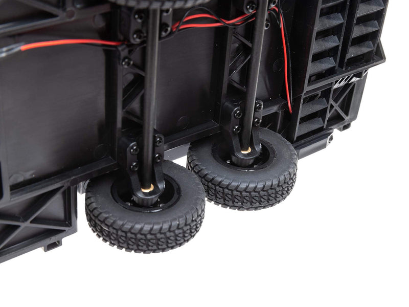 Axial SCX24 Flat Bed Vehicle Trailer with LED Taillights -1/24th