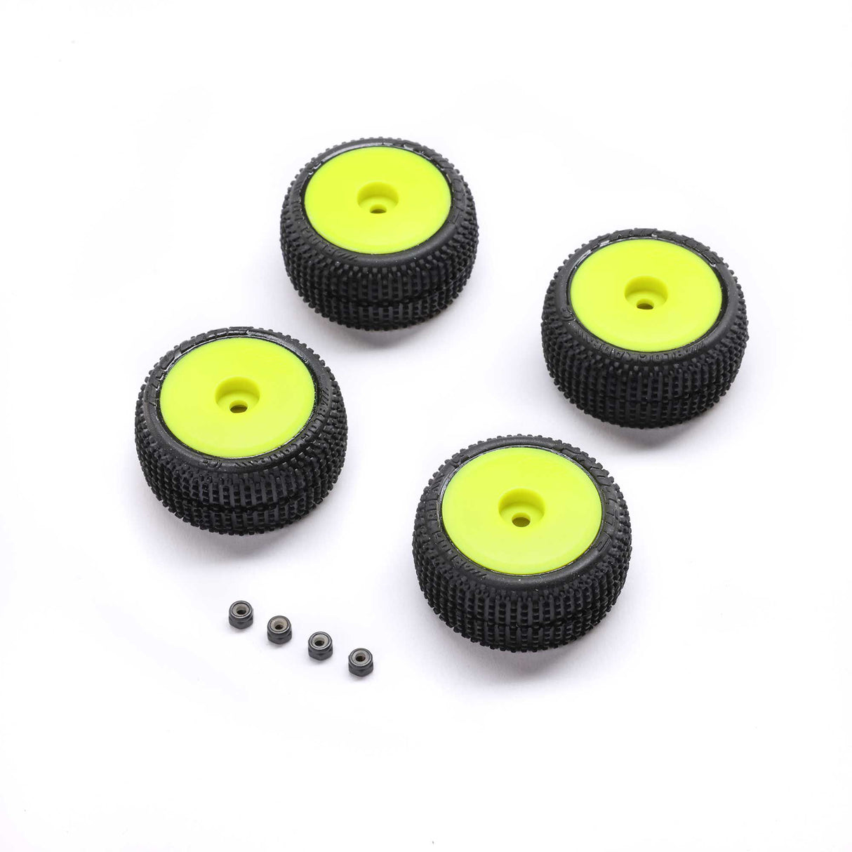 Proline Blockade Tire Pro-Line OE Wheel Yellow Mounted: Micro-T G-PRO-2632