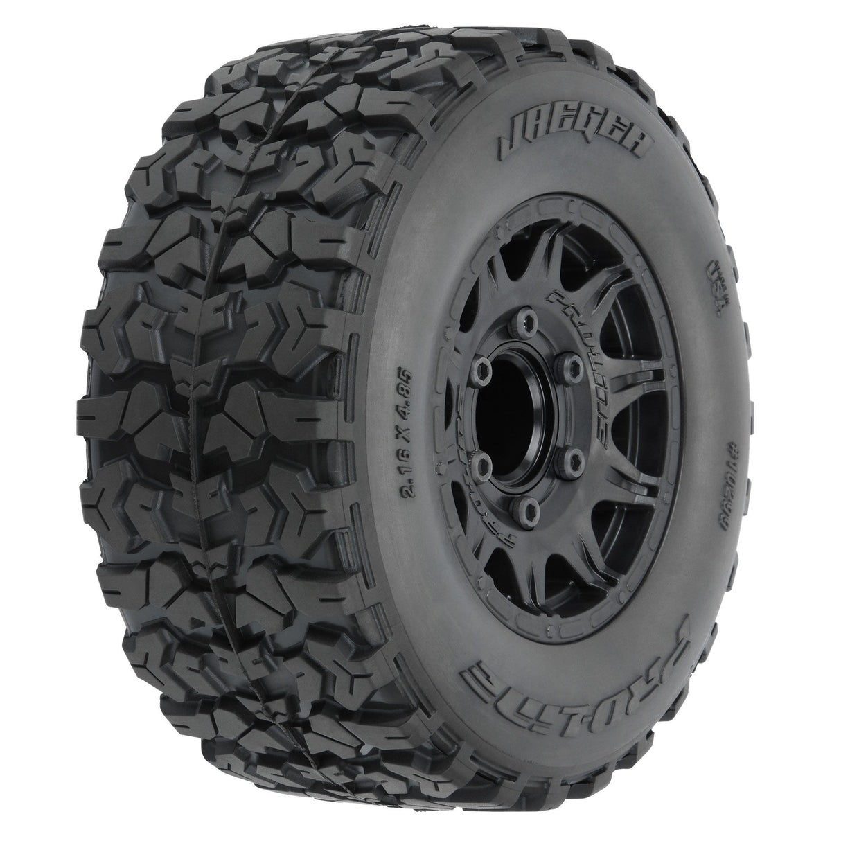 Proline 1/10 Jaeger HP BELTED F/R 2.8 MT Tires MTD 12mm/14mm Black G-PRO1029910