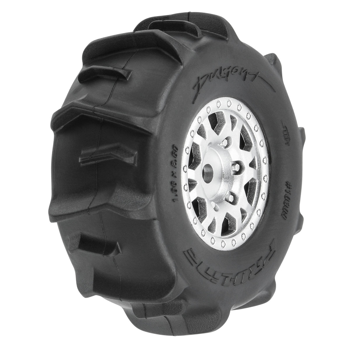 Proline 1/16 Dumont F/R Tires MTD 12mm Black Impulse (4): Mojave GRO G-PRO1030910