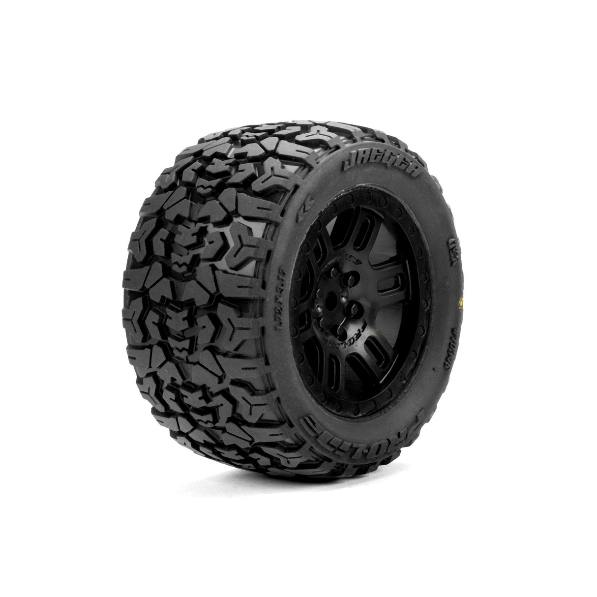 Proline Jaeger Front/Rear MT Tires MTD 12mm Black Split Six (2): ARR G-PRO1034610